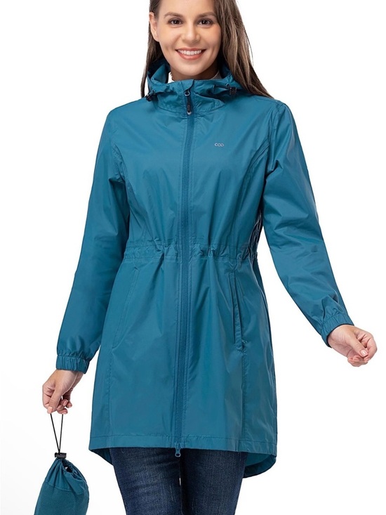 3000 Jackets & Blazers - Women's 3000 Packable Long Rain Jacket SZ L